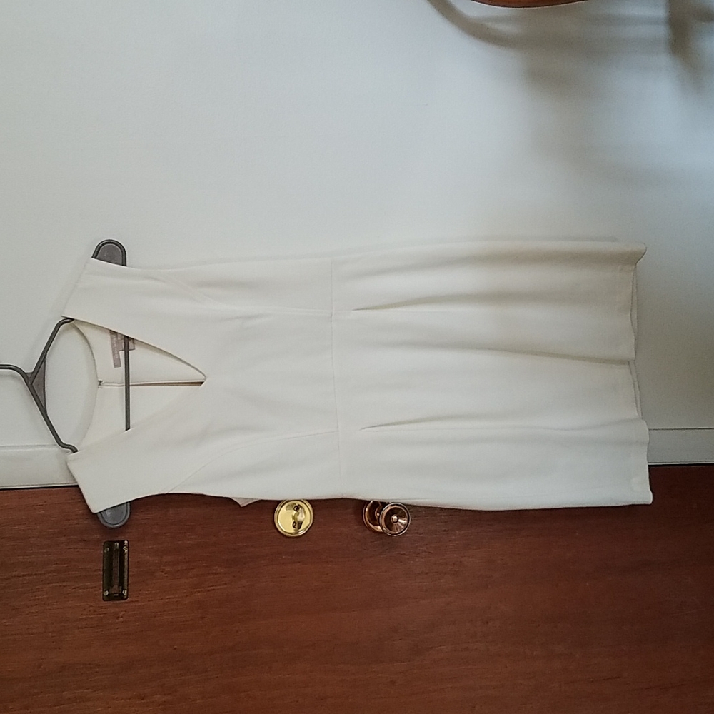 Cream colored size 8 Banana Republic dress